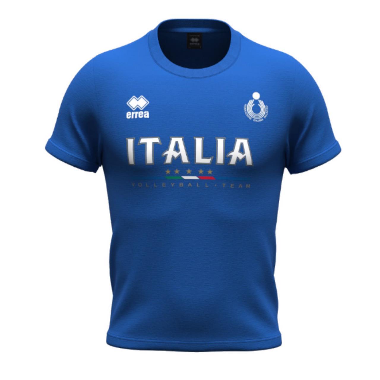 T_SHIRT UOMO M_C ITALIA VOLLEY 2023