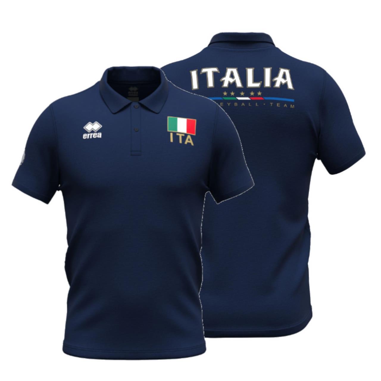 POLO UOMO M_C ITALIA VOLLEY EVO 2023