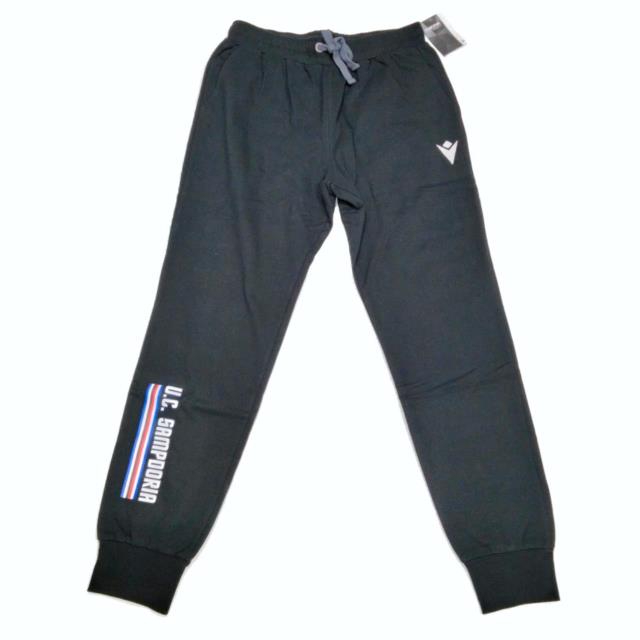 PANTALONE SAMPDORIA UOMO FELPATO POLSINO