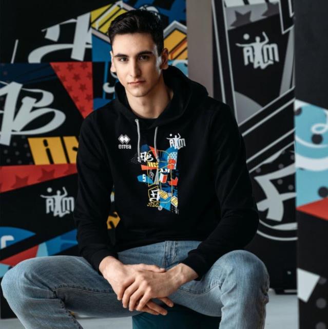 FELPA UOMO FELPATA CAPPUCCIO MICHIELETTO